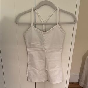 Women’s Lululemon White Tank Top